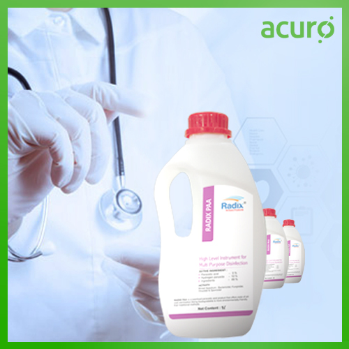 PERACETIC ACIDE BASED DISINFECTANT